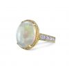 Opal Diamond ring